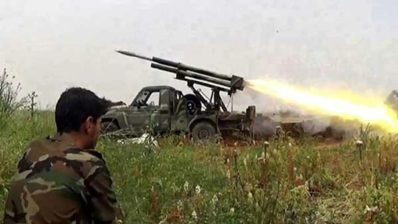 حمله راکتی گروه‌های تروریستی سوریه در سویداء و حماه