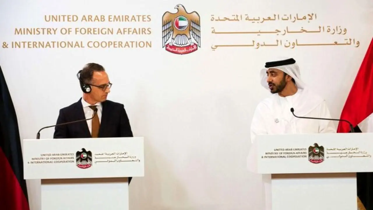 وزیران خارجه آلمان و امارات درباره مسائل منطقه رایزنی کردند