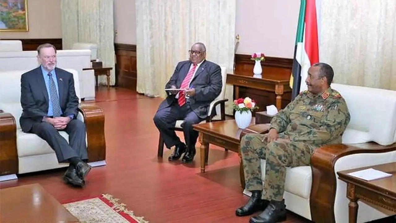 فرستاده آمریکا با رئیس شورای نظامی سودان دیدار کرد