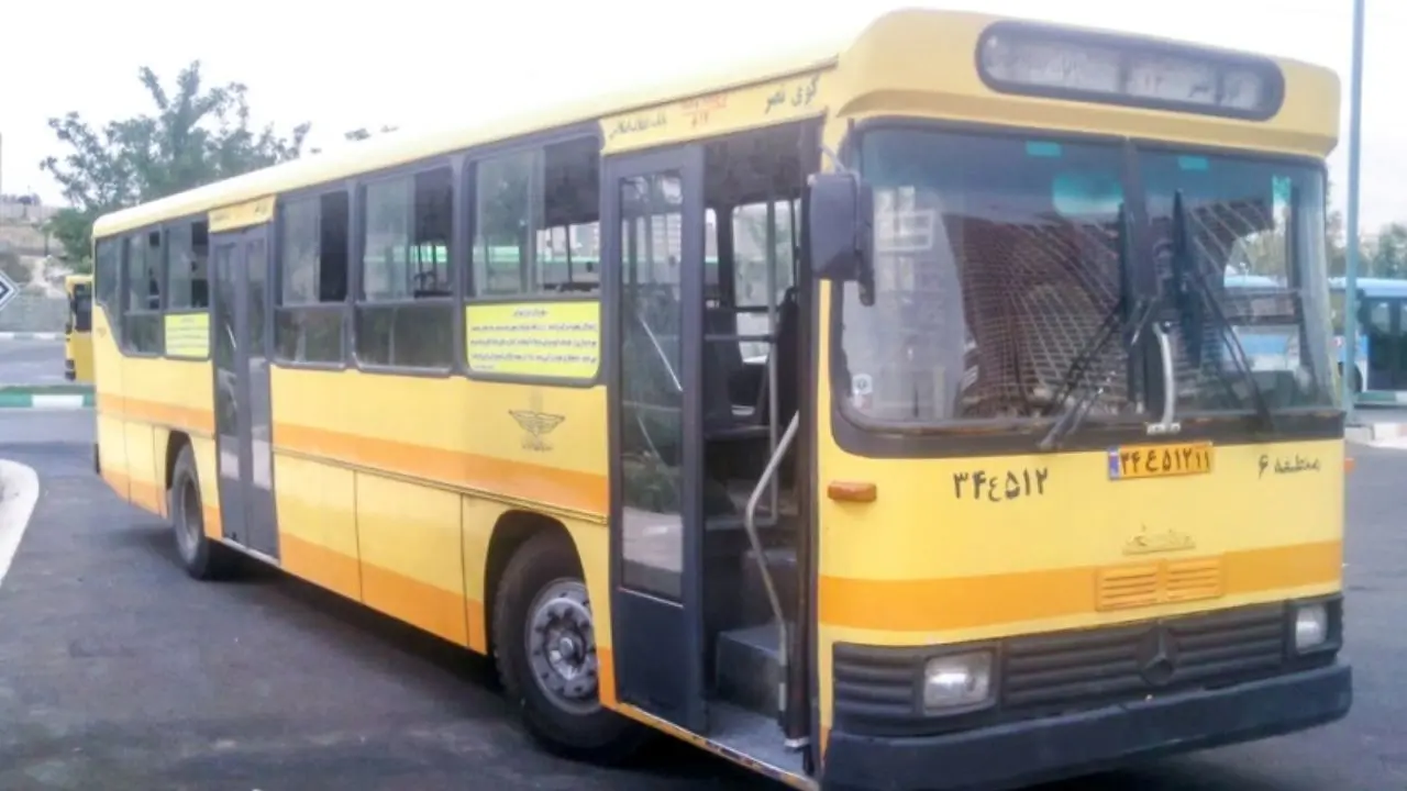 فرسودگی 60 درصد اتوبوس‌های شهر تهران