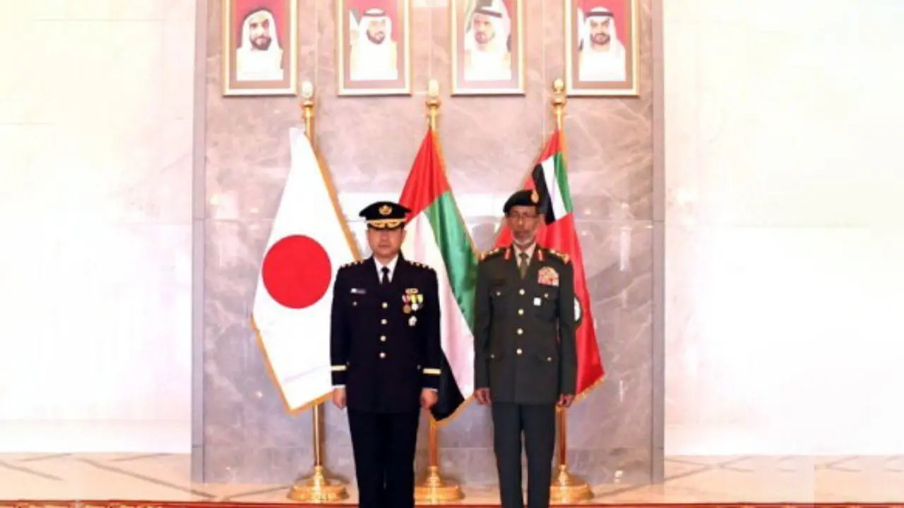 رایزنی نظامی امارات و ژاپن