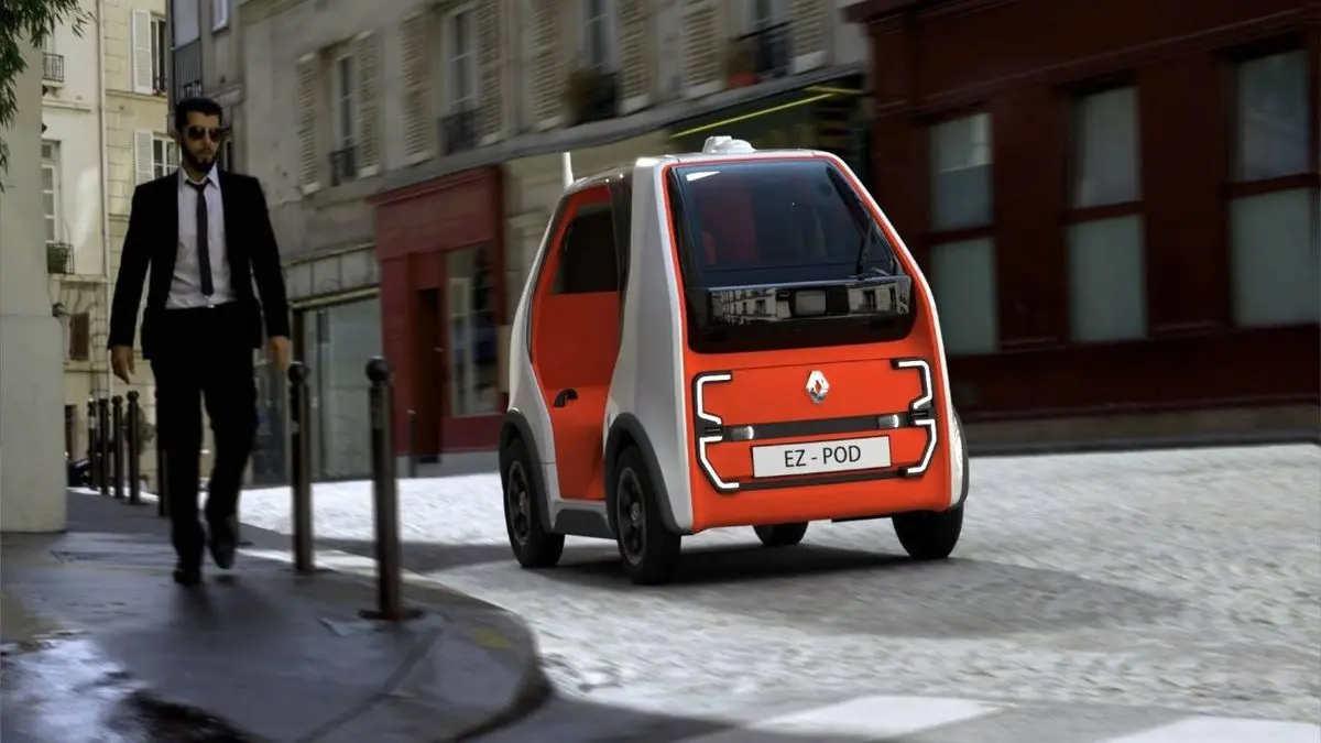 تولید کوچک‌ترین خودروی برقی دنیا در فرانسه + ویدئو