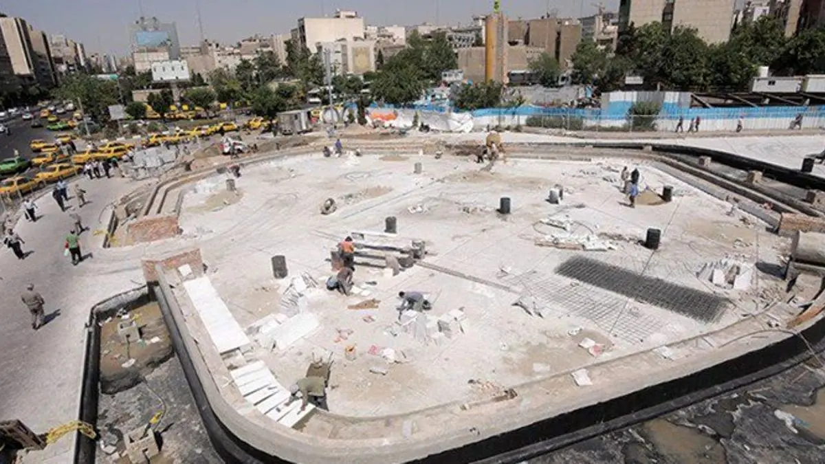 هفته آینده از پروژه ساماندهی میدان هفتم تیر بهره برداری می‌شود