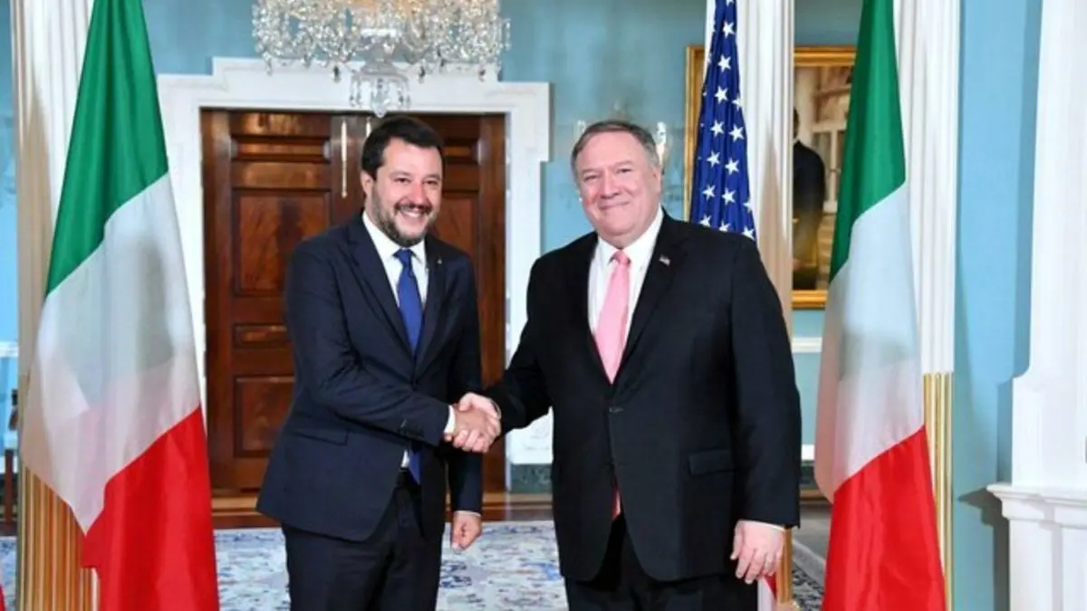 ایران؛ محور گفت‌وگوی پمپئو و معاون نخست‌وزیر ایتالیا