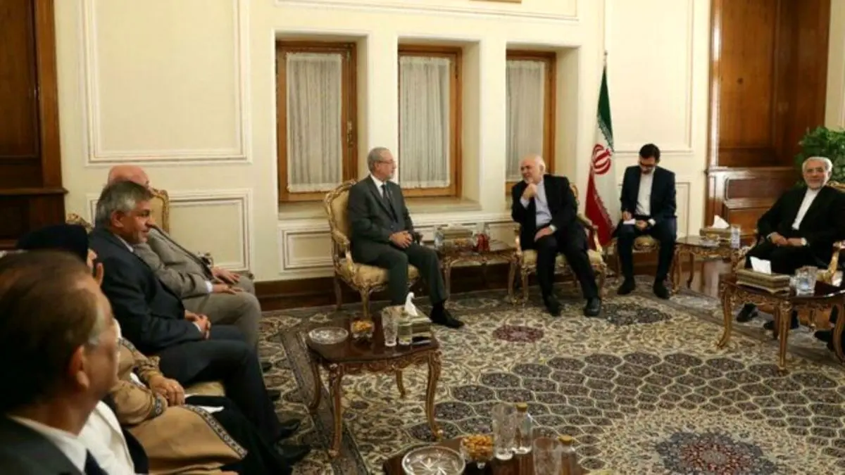 هیأت پارلمانی جمهوری عراق با محمدجواد ظریف دیدار کرد