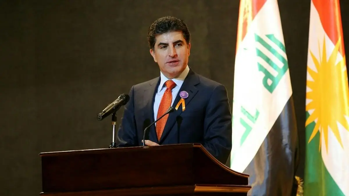 مراسم تحلیف رئیس جدید اقلیم کردستان عراق برگزار شد