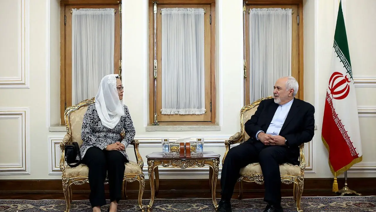 ظریف با معاون دبیرکل سازمان ملل در امور اسکاپ دیدار کرد