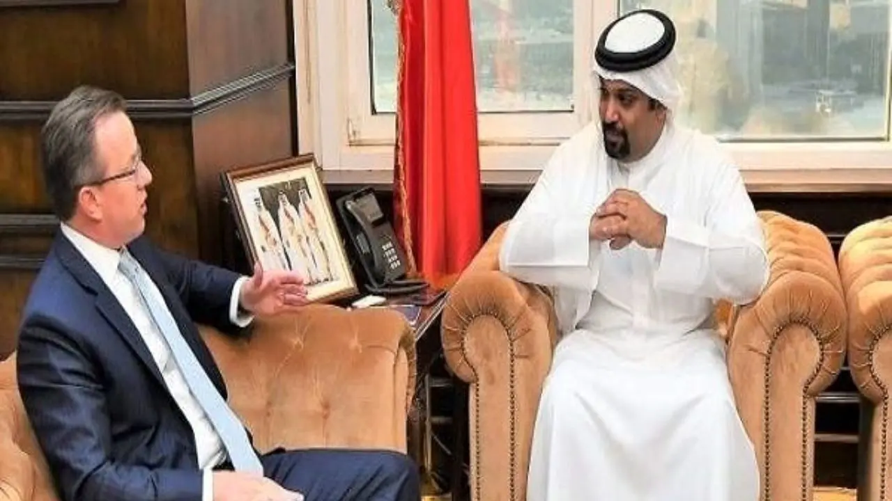 بحرین و آمریکا بر تقویت همکاری‌های اقتصادی تاکید کردند