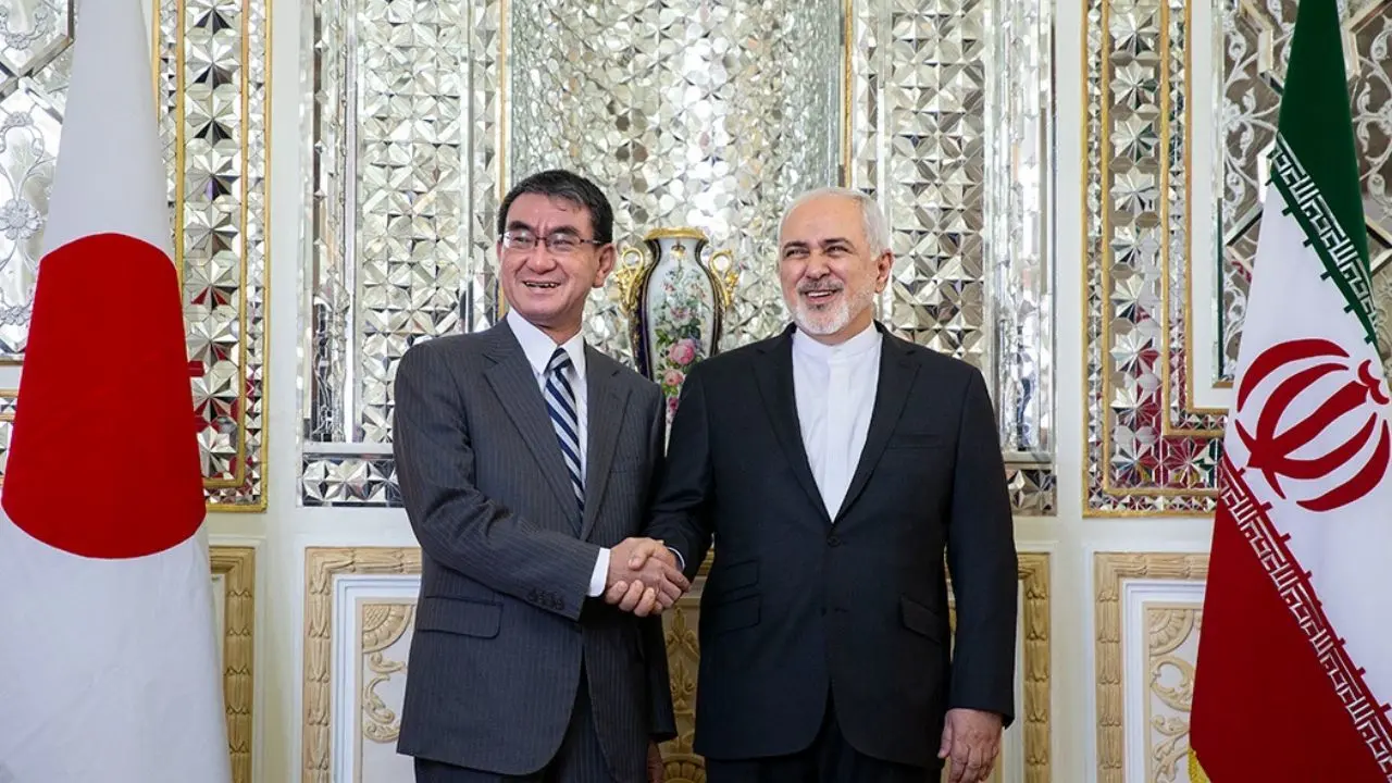 وزیران خارجه ایران و ژاپن دیدار کردند