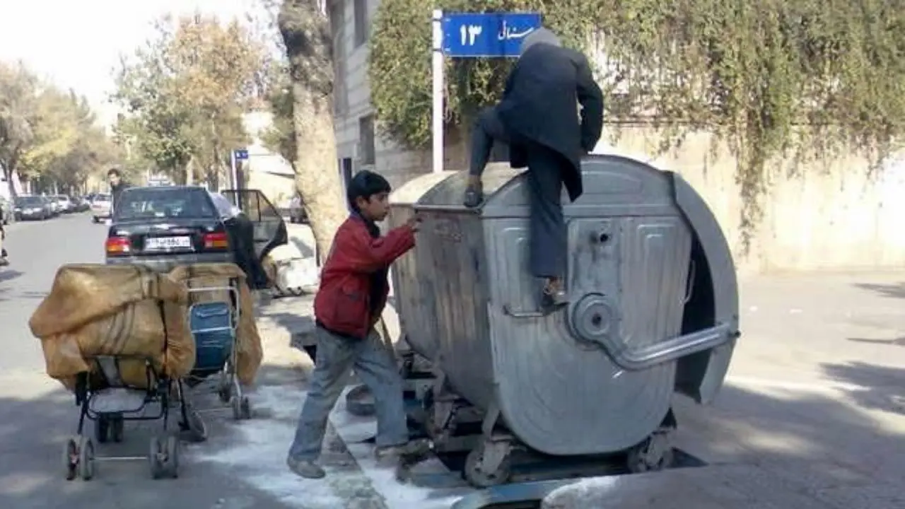 یک سوم زباله‌گردان تهران کودکان هستند