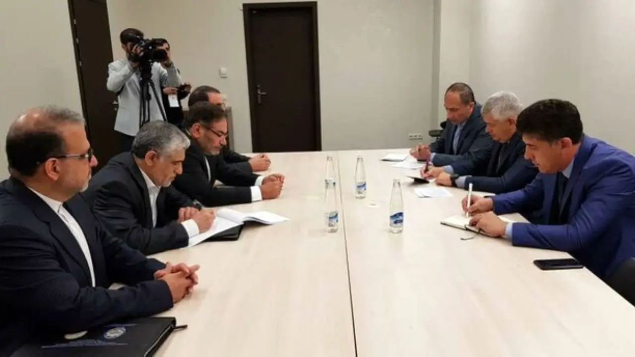 دیدار مشاور امنیت ملی رئیس جمهور ازبکستان با شمخانی