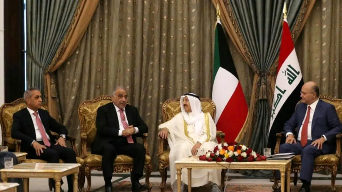 عراق و کویت بر دور نگه داشتن منطقه خلیج فارس از تنش تاکید کردند
