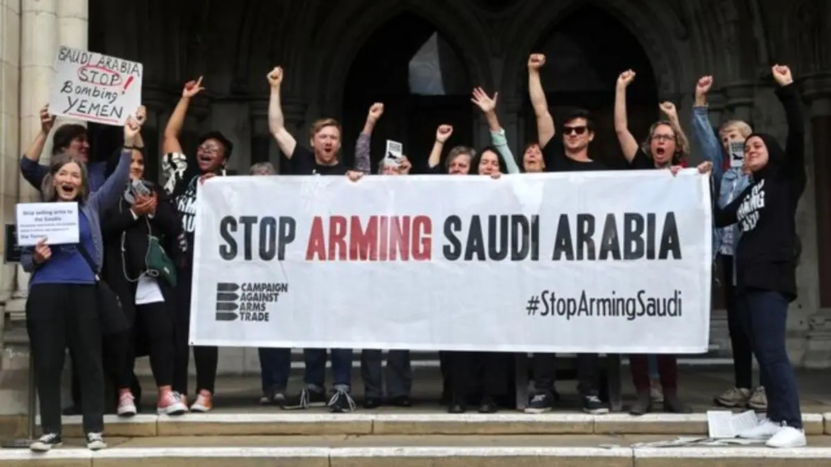 مجوزهای صادرات تسلیحات انگلیس به عربستان تعلیق شد