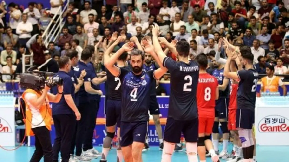 والیبالیست‌های ایران مقابل فرانسه شکست خوردند