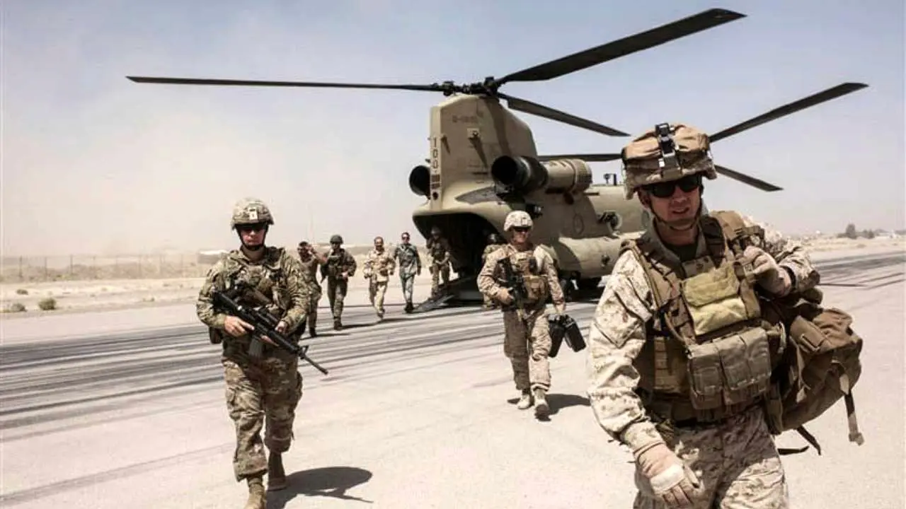 اینفوگرافیک| آمریکا چند نظامی در خاورمیانه دارد؟
