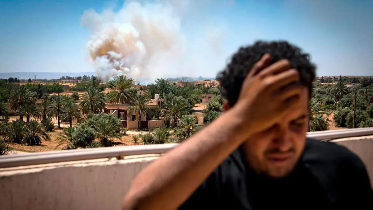سرنگونی پهپاد ترکیه‌ای در لیبی