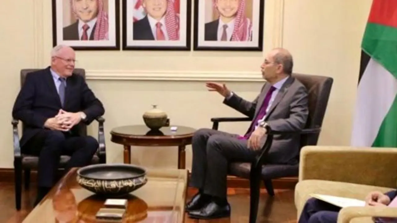 فرستاده آمریکا در امور سوریه با وزیر خارجه اردن دیدار کرد