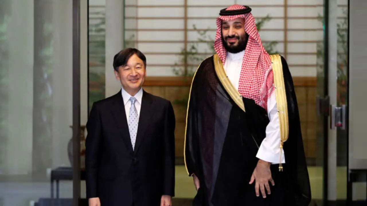 ولیعهد عربستان با امپراتور ژاپن دیدار کرد