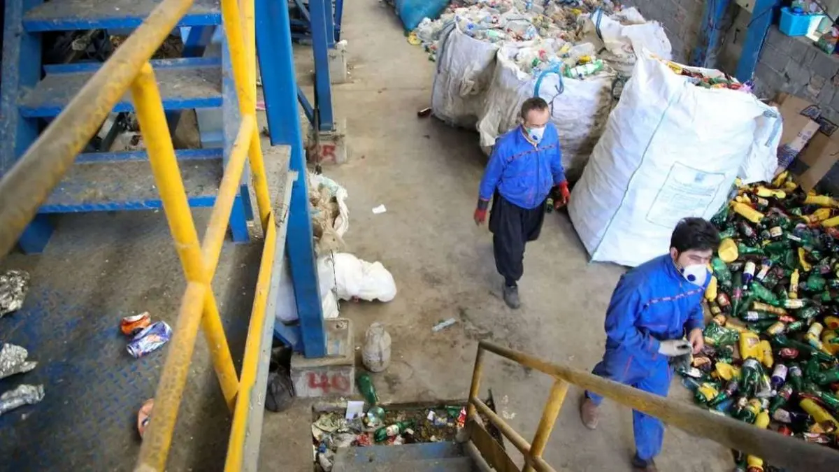 چهره‌نگاری کارگران تفکیک زباله