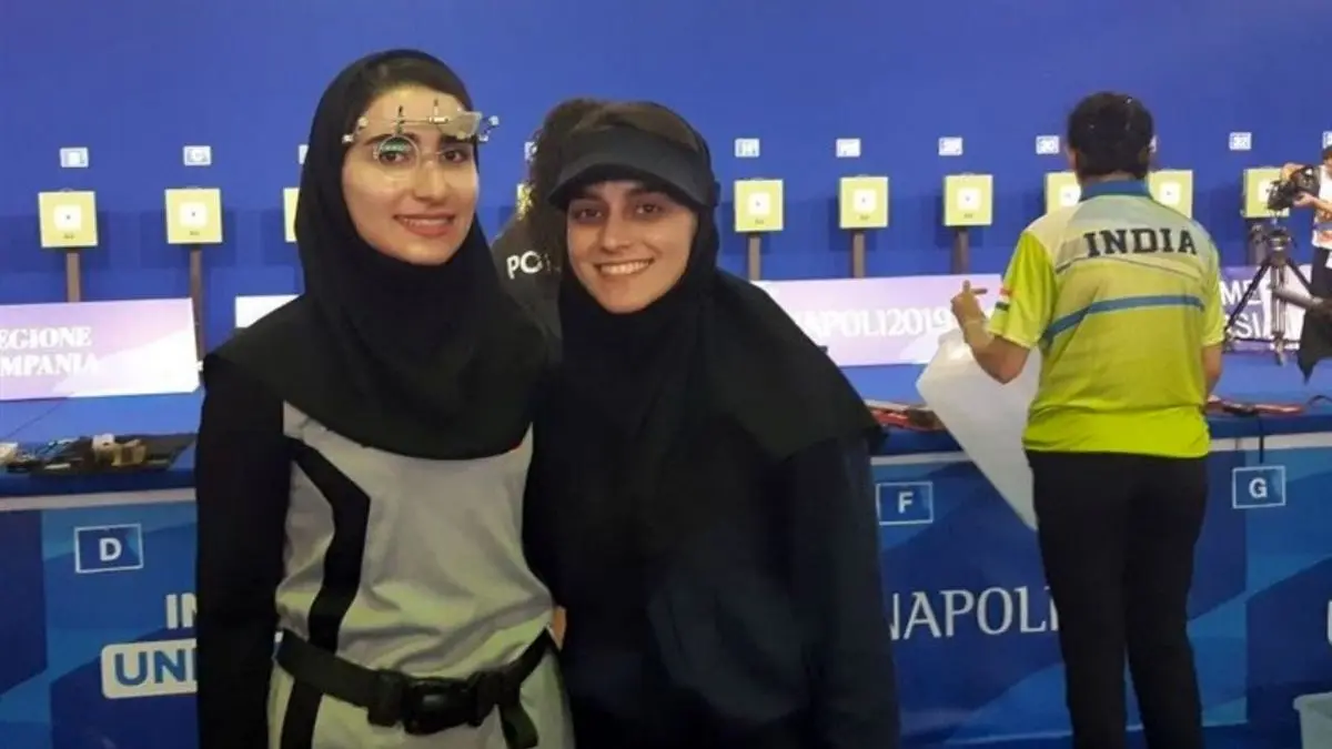 کولاک دختران تیرانداز در یونیورسیاد/ طلا و نقره بر گردن عربشاهی و رستمیان