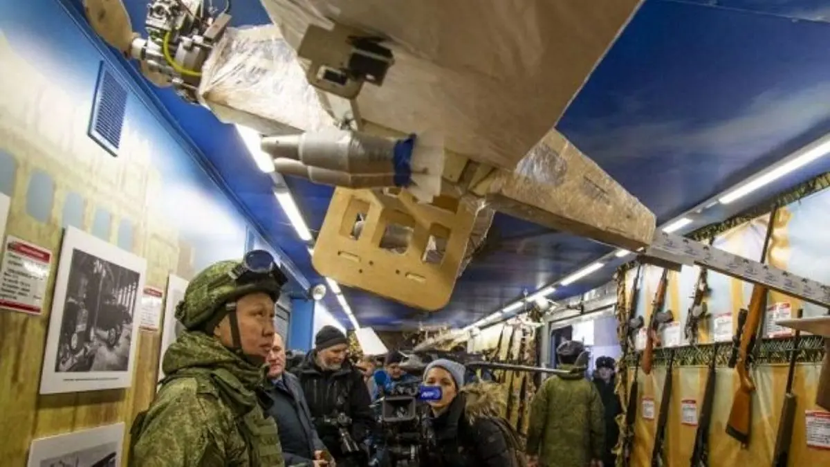 سربازان روسی به پهپادهای حامل بمب مجهز می‌شوند