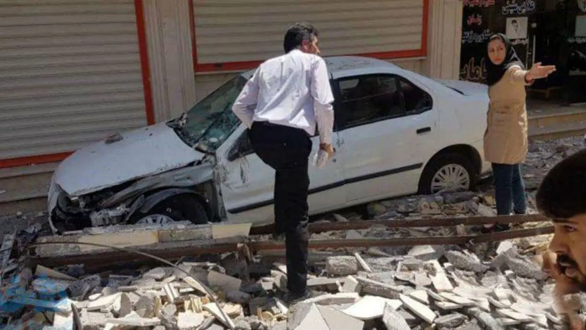 خسارات اولیه زلزله 5.7 ریشتری به مسجدسلیمان + ویدئو