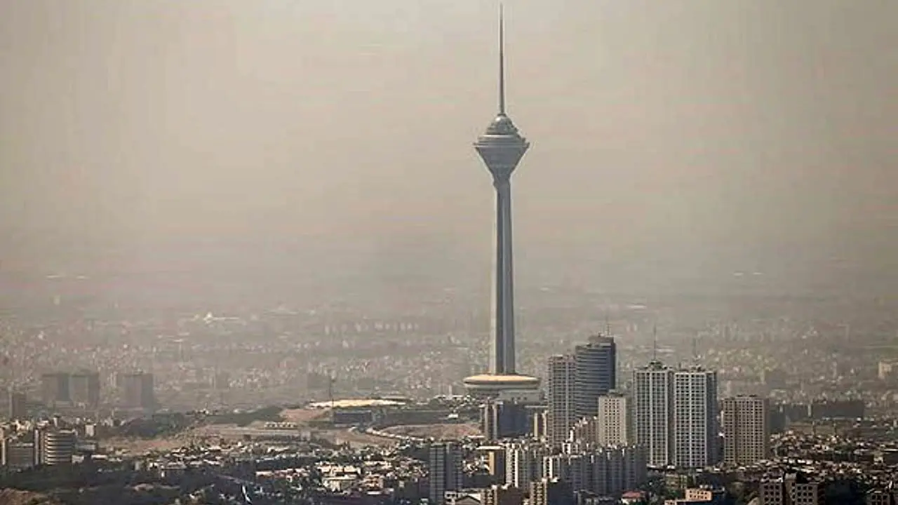 غلظت آلاینده‌های تهران موقتا افزایش یافت