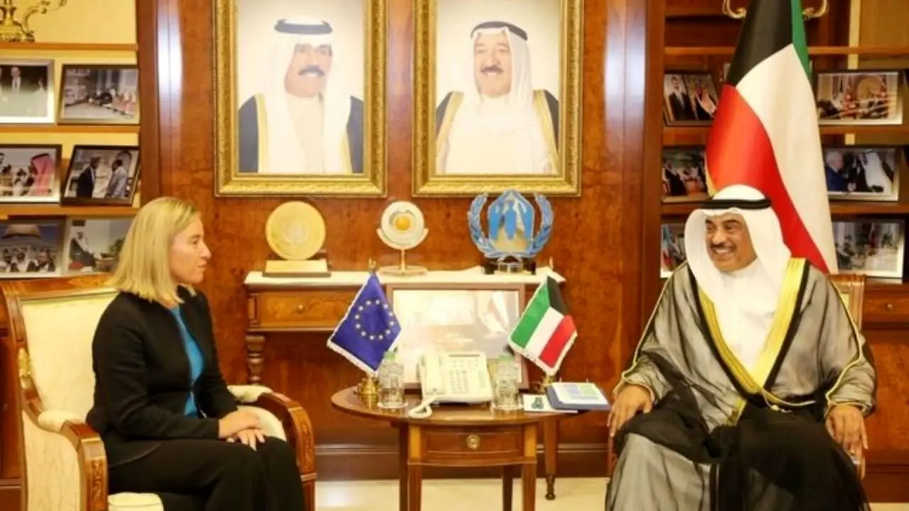 موگرینی با وزیر خارجه کویت دیدار کرد