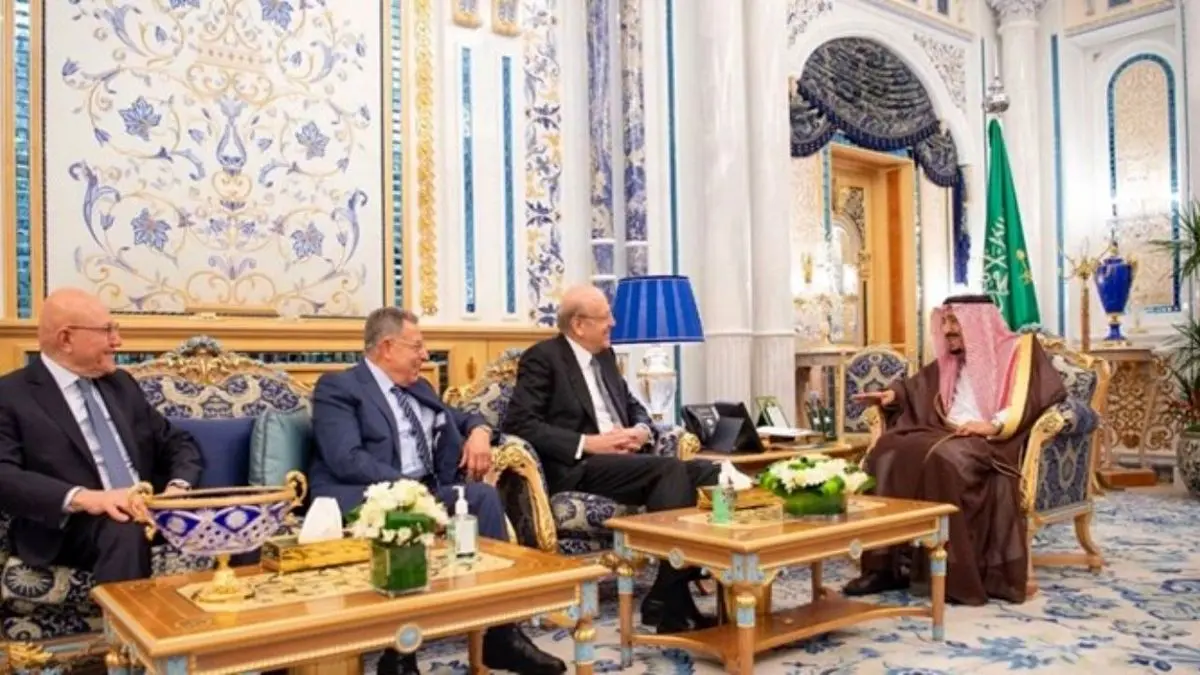 نخست‌وزیران سابق لبنان با پادشاه سعودی دیدار کردند