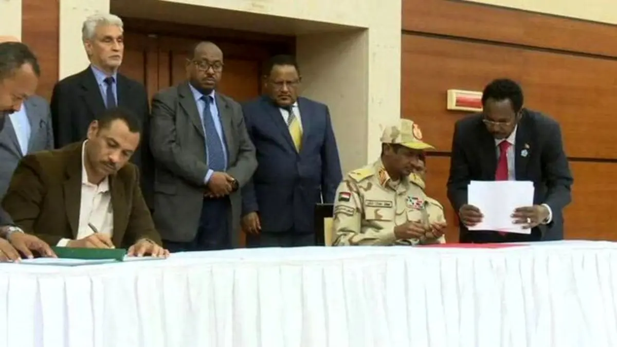 اپوزیسیون و شورای نظامی سودان به توافق سیاسی دست یافتند