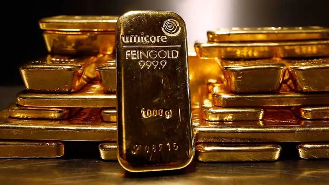 طلا جهانی ارزان‌تر شد