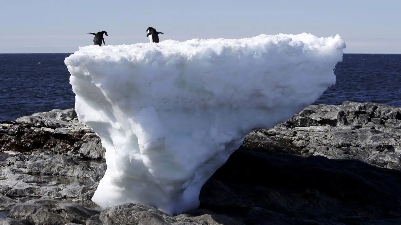 زیبایی ترسناک ذوب شدن یخ‌های قطبی