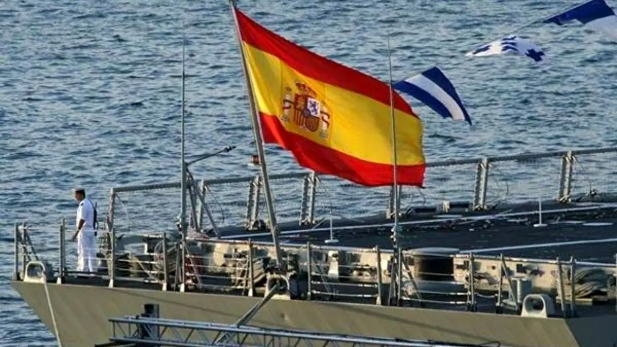 ناوچه اسپانیایی از ناوگان آمریکا در خلیج فارس جدا شد
