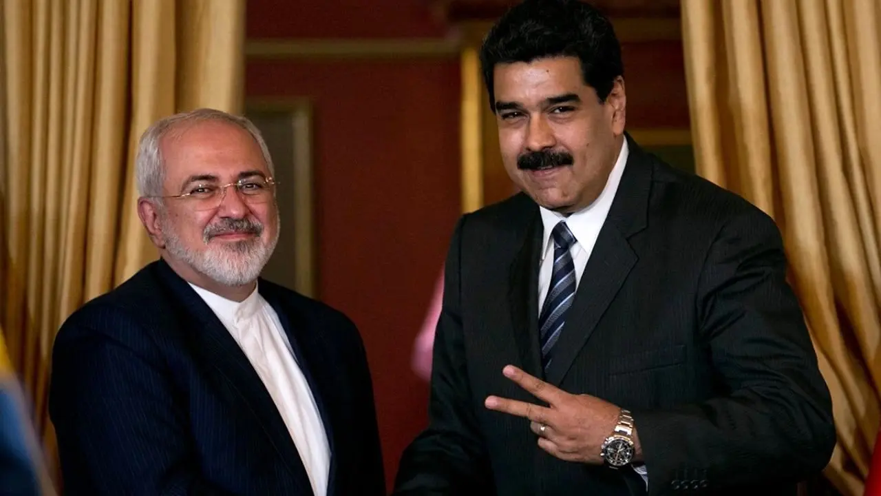 ظریف با مادورو در کاراکاس دیدار کرد