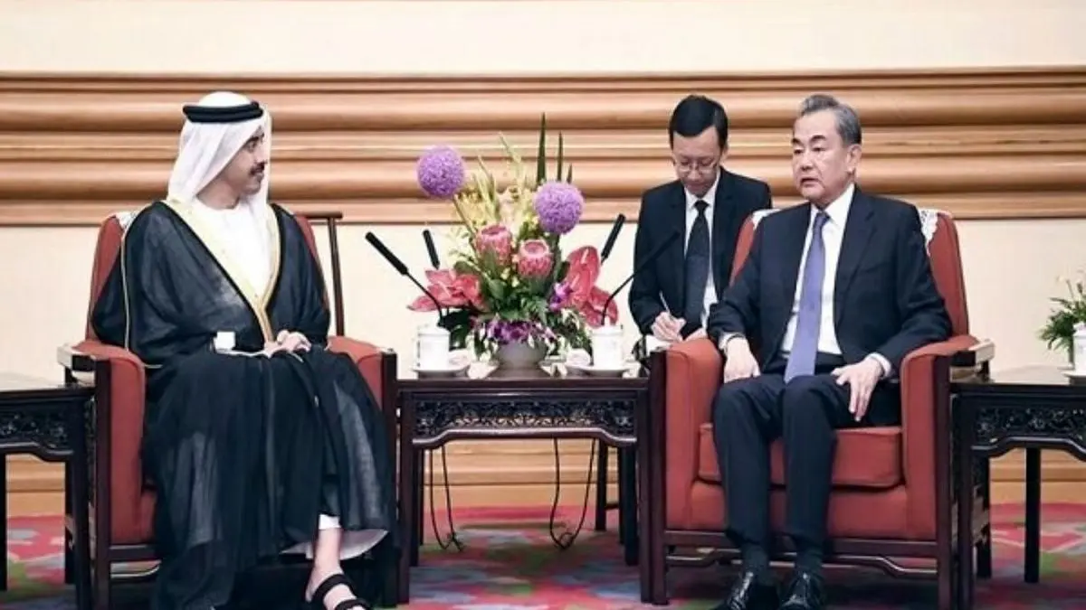 وزرای خارجه چین و امارات دیدار کردند