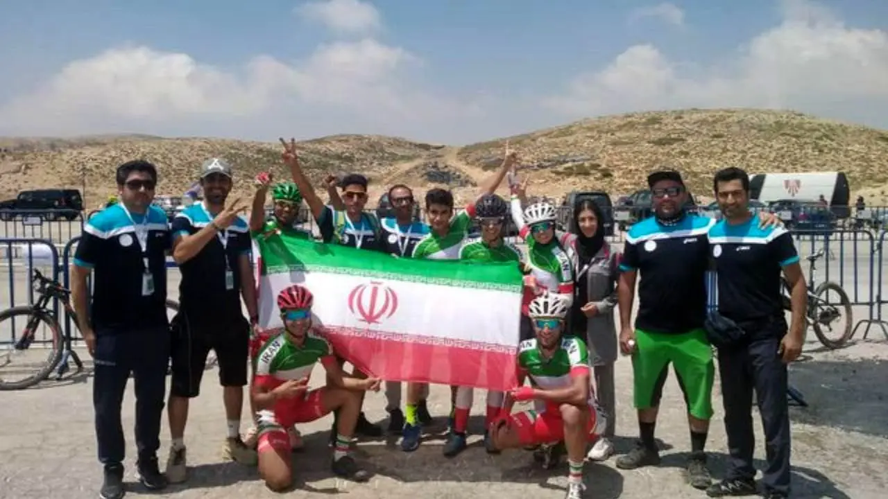 سومی ایران در دوچرخه‌سواری کوهستان قهرمانی آسیا