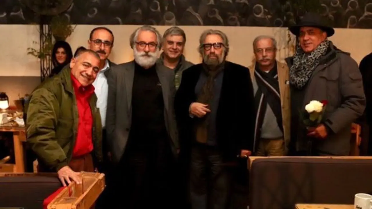 سورپرایز تولد 78 سالگی مسعود کیمیایی با حضور مهرجویی