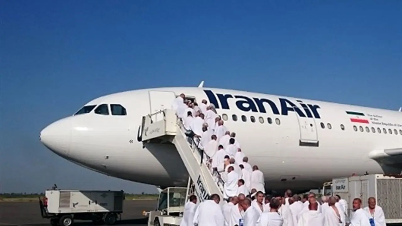 انجام 15 پرواز حج در روز جاری از پنج فرودگاه کشور