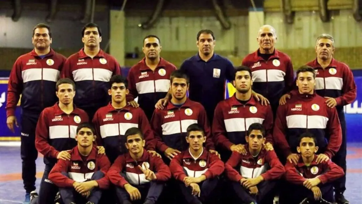 تیم کشتی آزاد نوجوانان ایران نایب‌قهرمان جهان شد