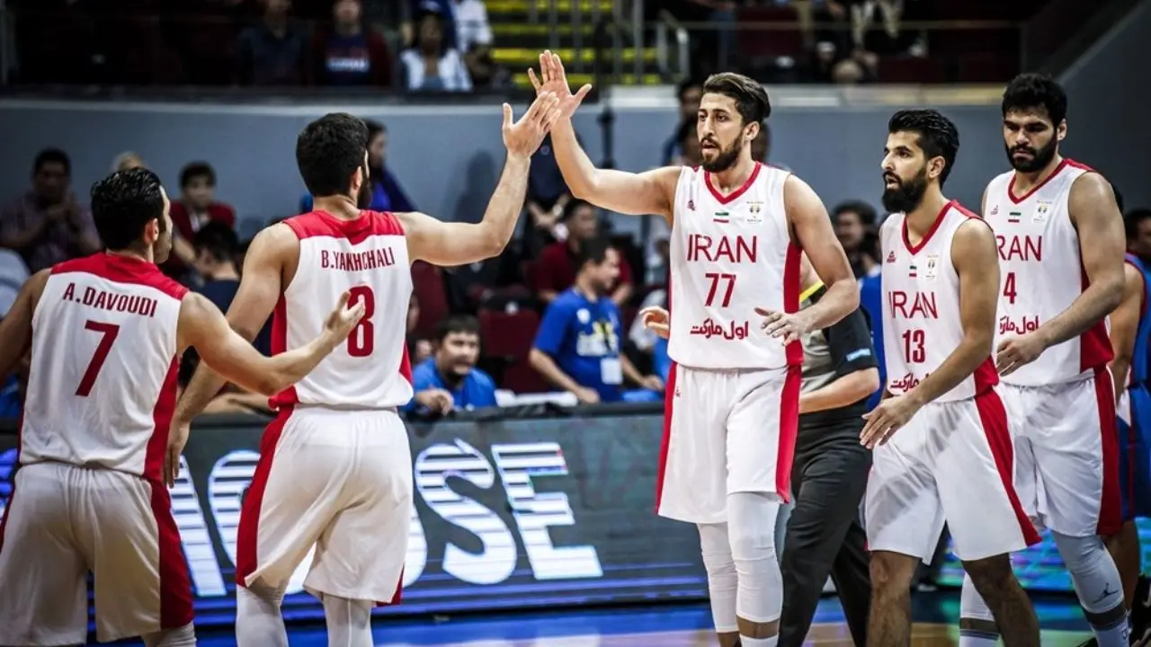 پیروزی تیم ملی بسکتبال ایران برابر روسیه