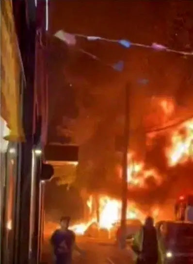 نيويورك،آتش،شهر،مهيب،اداره،اعلام،انفجاري،شيعه