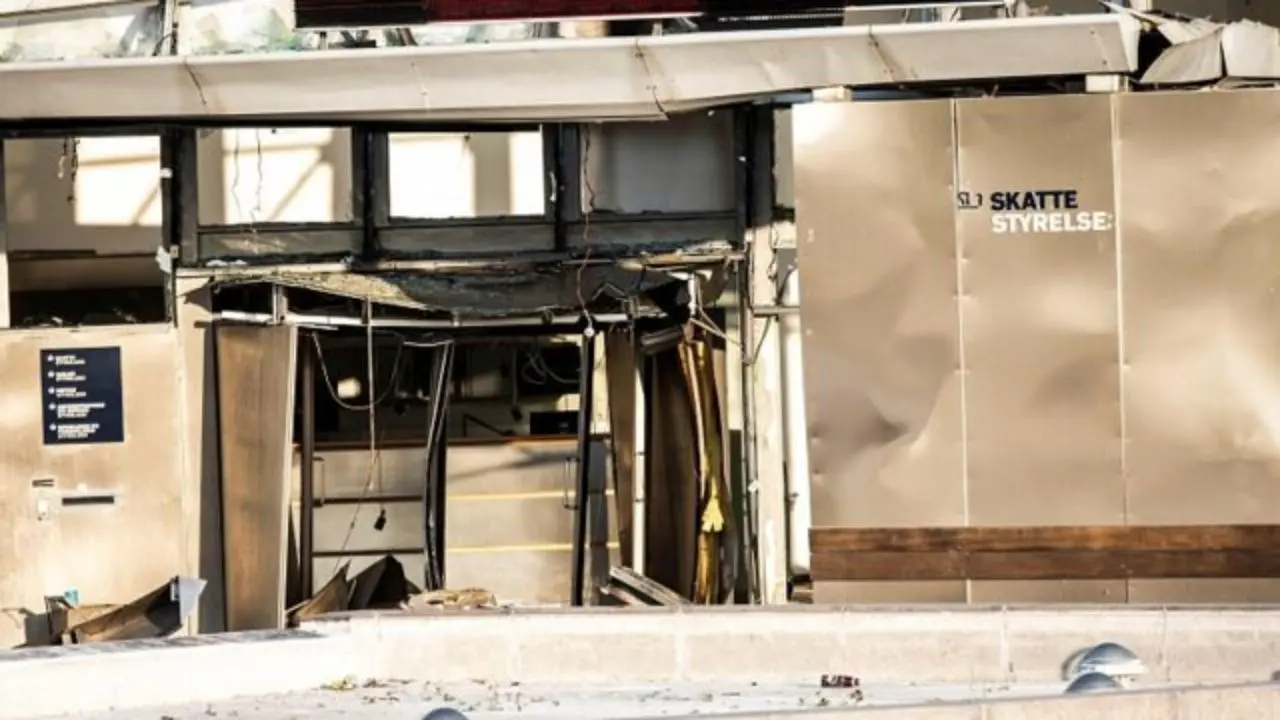 انفجار در ساختمان اداره مالیات کپنهاگ