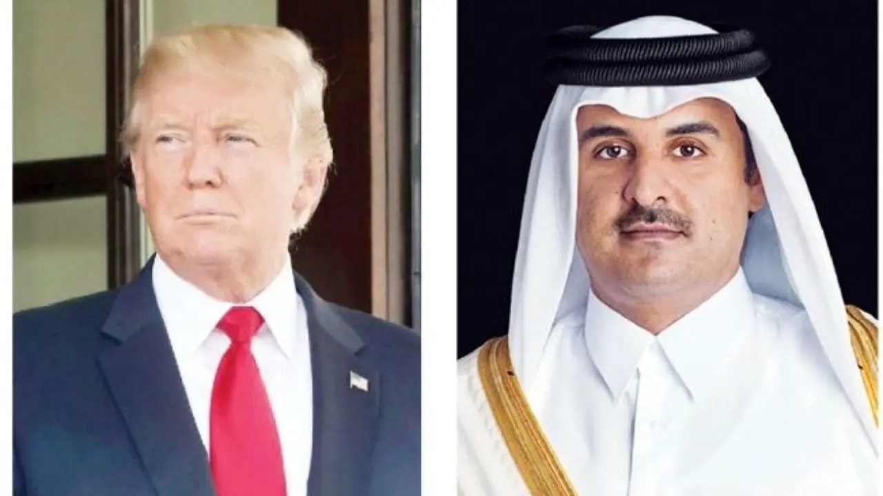 ترامپ و امیر قطر درباره افغانستان گفت‌و‌گو کردند