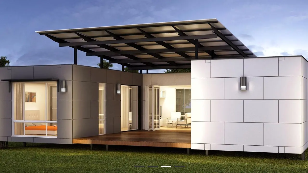 خانه تاشوی خورشیدی هم ساخته شد