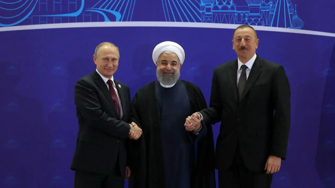 روحانی، پوتین و علی‌اف برای سومین بار دور هم جمع می‌شوند