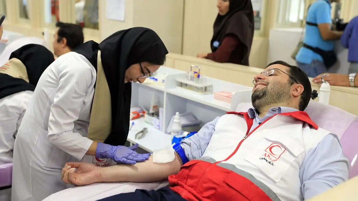 اهدای 8579 هزار واحد خون از سوی داوطلبان هلال‌احمر