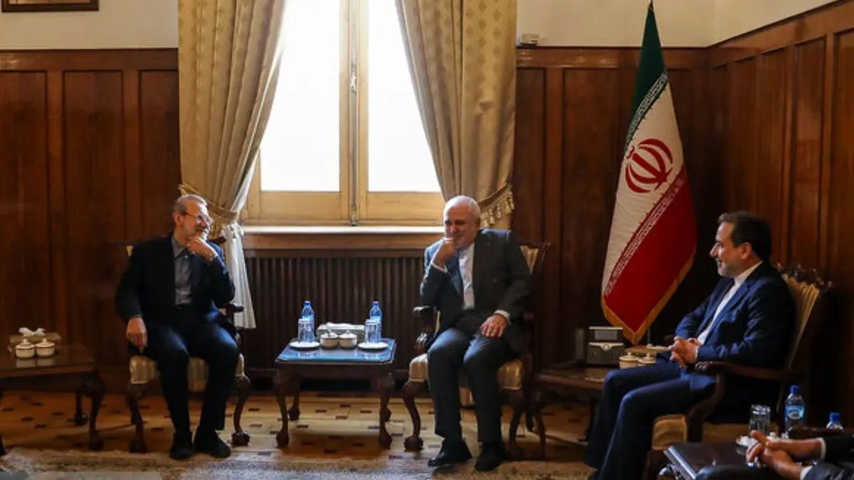 لاریجانی: شما نماد ورزیدگی و سختکوشی دیپلماسی ایران هستید/ظریف: با تمام توان از منافع ملی دفاع می کنم
