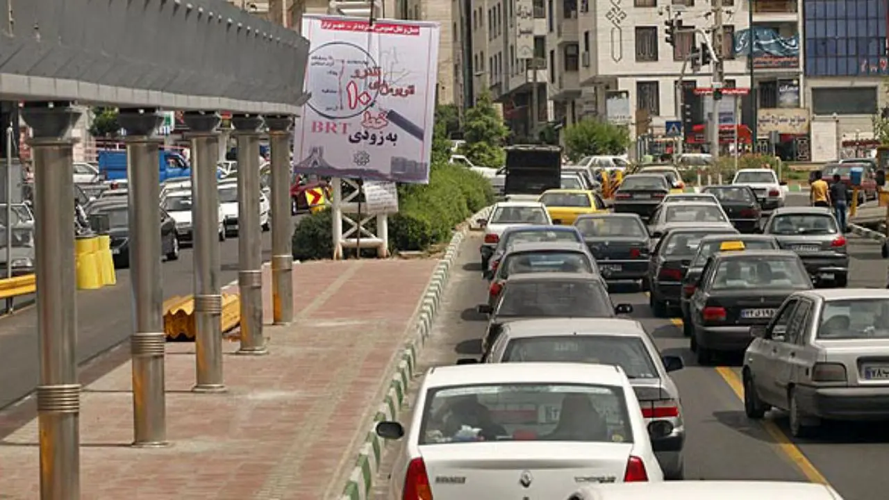 تبدیل بخشی از خیابان‌های تهران به پیاده‌رو