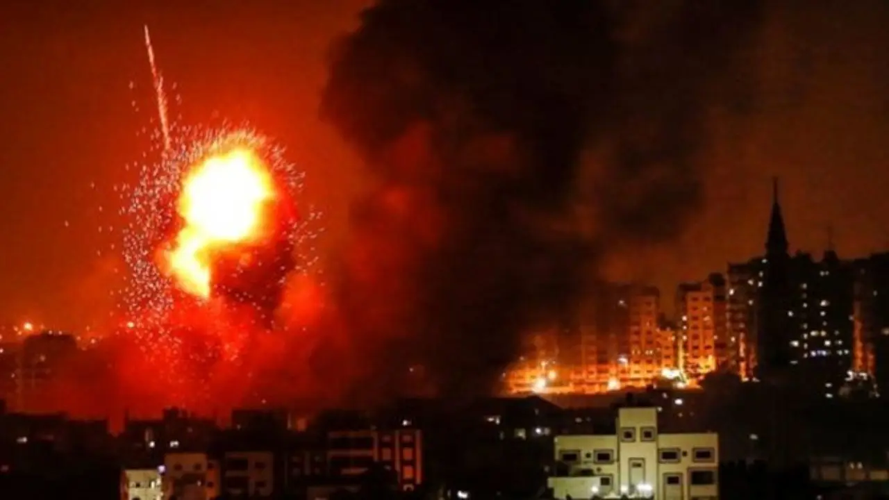 حمله جنگنده‌های رژیم صهیونیستی به شمال نوار غزه