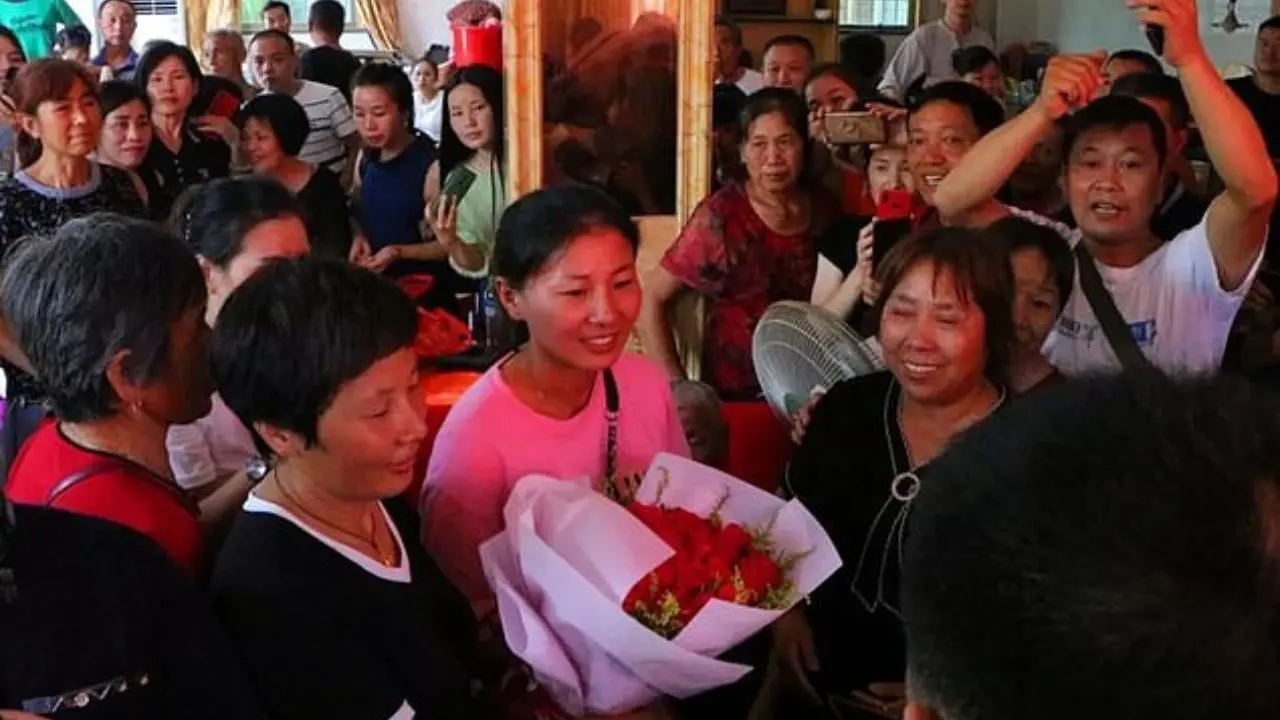 یک زن چینی 30 سال پس از ربوده شدن، به خانواده‌اش رسید